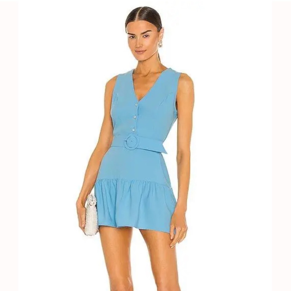 AMANDA UPRICHARD FAUNA DRESS LIGHT BLUE / SIZE MEDIUM / GREAT CONDITION